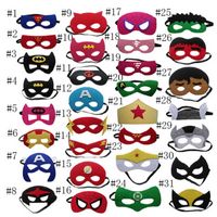 Wholesale Superhero mask Cosplay Princess Halloween Christmas kids adult Party Costumes Masks