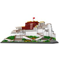 Wholesale Model Kits Potala Palace Tibet China Building Blocks DIY Famous Architecture Toys