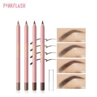 Wholesale PINKFLASH Waterproof Eyebrow Pencil Wood Durable Soft Eyeliner Long lasting Anti sweat Formula Eyebrow Pencils