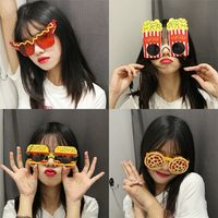 Wholesale Party Supplies Ins funny glasses party birthday glasses funny toys Sunglasses Photo Props Sunglasses9145