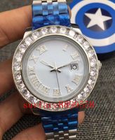 Wholesale Fashionable men s mechanical watches set with diamond top grade automatic movement sport as gifts