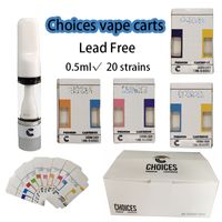 Wholesale 0 ml Vape Cartridge Choices Vapes Carts Ceramic Coil Package Atomizers Lead Free Press On Seal Stickers Mouthpices Thick Oil Vaporizer Empty E Cigaretts