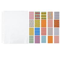 Wholesale Wall Stickers A5 Clear Punched Pockets Cute Films Po Diary