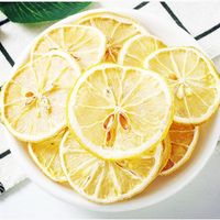 Wholesale 50 g Lemon Honey Lemon Slices Brew Tea Freeze dried Lemon Slices Flower Fruit Tea Chinese specialty health fruit tea