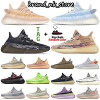 Wholesale Top Quality O Shoes Sneakers Mx Rock Oat Mono Ice Clay Fade Mist Black Bred Ash Blue Pearl Stone Belgua Cinder Zebra Yecheil Static sport women mens Trainers