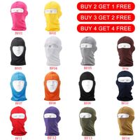 Wholesale Cycling Caps Masks Artudatech Full Face Mask Lycra Balaclava Ultra thin Motorcycle Ski Neck Protecting