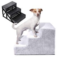 Wholesale Dog Carrier Step Gear Easy Toys For Pet Dogs And Cats Portable Non slip Treads Stairs Ramp Go To Bed Ladder Accessories