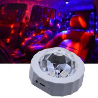 Wholesale Interior External Lights LED Car Interior Atmosphere RGB Light Ambient Roof Star Laser Colorful Lamp USB Wireless Decorative Accessories