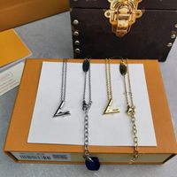 Wholesale Newly designed women s jewelry pendant necklace diamond inlaid gold and silver necklace dwsgsdh