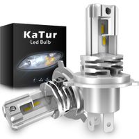 Wholesale Katur H11 H4 led headlight H8 h7 HB4 HB3 Turbo Car Bulb Auto fog light projector lens Lamp K nebbia LM CSP