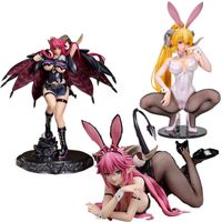 Wholesale Bunny Lucifer Asmodeus Seven Deadly Sins B STYLE FREEing Sexy girl PVC Action Figure Toy Anime Adult Collectible Model Doll Gift H1105