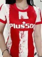 Wholesale 2021 Women Madrid Soccer Jersey Home Red JOAO FELIX SUAREZ LEMAR FELIPE Lady Atletico Soccer Shirts Short Sleeve Female Football Uniforms Customized