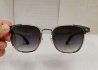 Wholesale Vintage Retro Punk Pilot Sunglasses Silver Metal Frame Grey Shaded Men Fashion Sunglasses uv400 Protection with Box