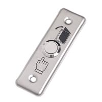 Wholesale Video Door Phones Stainless Steel Exit Push Release Button Switch For Access Control