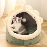 Wholesale Cat Beds Furniture Cozy Cat s House And Bed Soft Plush Cushion Basket Cave Lounger Warm Supplies Goods For Home Pet Cats Dogs Kitten Acces