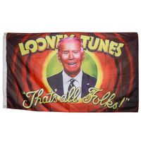 Wholesale Looney Tunes That s All Folk Biden X5FT Flags Outdoor x90cm Banners D Polyester High Quality Vivid Color With Two Brass Grommets