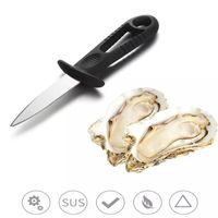 Wholesale Stainless Steel Oyster Knife Barbecue Seafood Kitchen Accessories Gadgets Form for Cooking Bbq Accessories Cookware Knives WLL254