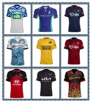 Wholesale 2021 Rugby Jersey Highlanders Crusaders Fiji Drua home Jersey Hurricanes blues Chiefss shirt Size S xl