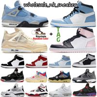 Wholesale Sail s Mens Shoes Sneakers Atmosphere Military Black University Blue New Beginnings s Fire Red Thunder Oreo Bordeaux Bred women Sports Trainers US