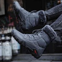 Wholesale Dress Shoes Fashion Autumn Winter Military Boots Men Special Force Desert Tactical Combat Ankle Outdoor Work PQ7