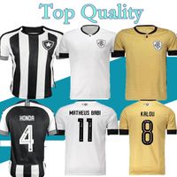 Wholesale 2122 Botafogo FR Mens Soccer Jerseys M BENEVENUTO MATHEUS BABI KALOU HONDA Home rd Goalkeeper Football Shirts Short Sleeve Uniforms