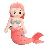 Wholesale Multi Size Kawaii Mermaid Plush Toys Soft Animal Pillow Stuffed Toy Princess Dolls Children Boys and Girls Birthday Gifts Decor