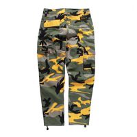 Wholesale Camouflage Cargo Pants Men Women Casual Streetwear Pockets Jogger Orange Tactical Sweatpants Hip Hop Trouser Men s