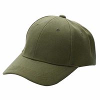 Wholesale Men Women Adult Summer Plain Solid Color Baseball Cap Hat Adjustable Black Gray Red Ball Caps