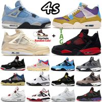 Wholesale Sail University Blue s Mens Basketball Shoes Sneakers Fire Red Thunder Oreo DIY Bred Black Cat Shimmer Guava Ice What the White Cement women Sports Trainers US