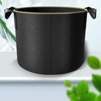 Wholesale Planters Pots Grow Bags Nonwoven Fabric Bag With Handles Garden Planting Resistant Dirt Durable Easy Storage