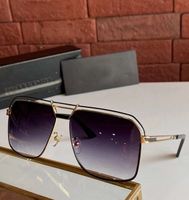 Wholesale Legends Sunglasses Square Gold Black Full Rim Frame Men Fashion Sunglasses uv400 protection eyewear New wth Box