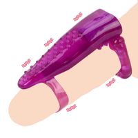 Wholesale Strapon Cock Vibrator Penis Rings Enlargement Stretcher Sex Toys for Men Women Male Sextoys Couples Tools Machine Adult Porducts
