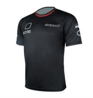 Wholesale shorts F1 T shirt Formula One Team Short sleeved Racing Suit Crew Neck Shirt Uniform Clothing Customization