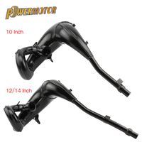 Wholesale Motorcycle Exhaust System Black Pipe Muffler Fit For CC Junior Senior Mini SX PRO LC SILVER Bicycle Bike Parts
