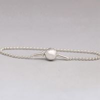 Wholesale Authentic Sterling Silver ESSENCE COLLECTION Beaded Bracelet Bangle For Women Wedding Party fit Lady Jewelry