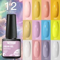 Wholesale Nail Gel Mtssii Polish Varnish Set For Manicures MLUV Purple Pink Glitter Holographics Soak Off UV