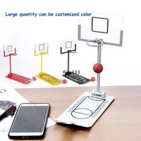 Wholesale Folding Basketball Machine Office Table Top Toy Manufacturer Direct Creative Pressure Shooting Rack