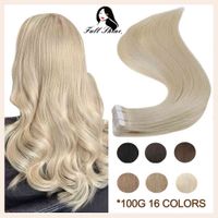 Wholesale Full Shine In Remy Human Hair Invisible Straight Double Sided Blonde Comfortable Silky Natural Tape ins For Women