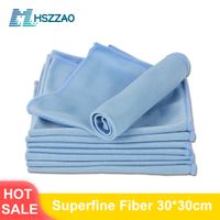 Wholesale wash cleaning soft car detailing microfiber rag absorbent dish towel wipe glasses cloth