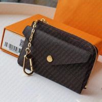 Wholesale CARD HOLDER RECTO VERSO M69431 Fashion Womens Mini Zippy Organizer Designer Wallet Coin Purse Bag Belt Charm Key Pouch Pochette Accessoires