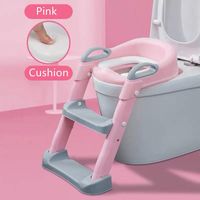 Wholesale Toilet Seat Covers Folding Infant Potty Urinal Backrest Training Chair With Step Stool Ladder For Baby Toddlers Boys Girls
