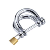 Wholesale NXY SM Adult Game Sm Bondage Fetish Sex Toy Female Two Types Stainless Steel Cross Wrist Handcuffs Restraint Lockable Products