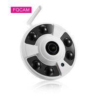 Wholesale ICSEE Wifi Dome Fisheye Camera Indoor Home Surveillance M Infrared Motion Detection Fish Eye Degree Security Cameras