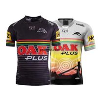 Wholesale 2020 Fashion PENRITH PANTHERS RUGBY HOME AND INDIGENOUS JERSEY Size S XL Print custom name and number The quality is perfect