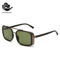 Wholesale Sunglasses Fashion Big Frame Square Vendor Outdoor Running Eyewear Custom Vintage INS WindProof Men Gafas