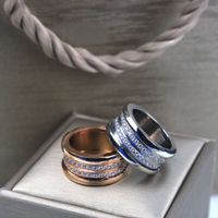 Wholesale Classic Black Sterling Silver Pearl Rings Ladies Gold Filled Men Tungsten Wedding Crown Design Jewelry Braided Ring
