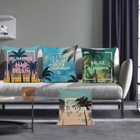 Wholesale Summer Serise Cushion Cover Summer Style Pillow Cover For Living Room Sofa Beach Decoration Kussenhoes Home Decor Poduszka