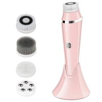 Wholesale 3 Colors in Electric Anti Blackhead Acne Dirt Removal Facial Machine Cleansing Brush Deep Rolling Massage Cleanser Skin Care