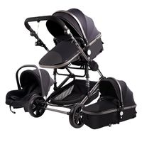 Wholesale Strollers Baby Stroller High Landscape Bidirectional By Pram Folding Car Carriage Pushchair Months