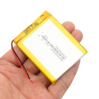 Wholesale 505060 v mAh li ion Lipo cells Lithium Li Po Polymer Rechargeable Battery For interphone Bluetooth compatible speaker GPS